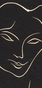 Henri Matisse, Tete de Femme (Duthuit 21), Le Poeme pulverise, Limited Edition Linocut