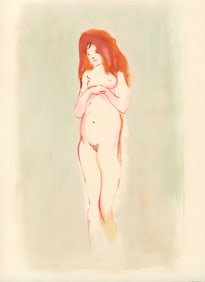 Leonor Fini, Composition, Parallelement, Limited Edition Lithograph