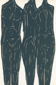 Raoul Ubac, Composition, Derriere le miroir, Limited Edition Lithograph