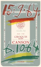 Pablo Picasso, 6.10.64. (Cramer 148), Le Gout du Bonheur, Limited Edition Mixed Media Lithograph