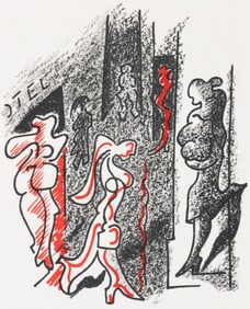 Andre Masson, Composition (Cramer 97), Une Etoile de Craie, Limited Edition Lithograph