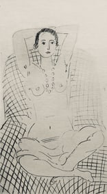 Henri Matisse, Composition (Dutel 3), Dessins de Henri-Matisse, Limited Edition Lithograph