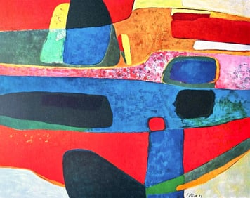 Maurice Esteve, Arabesque de la nuit, Maurice Esteve, Peintres d'aujourd'hui, Limited Edition