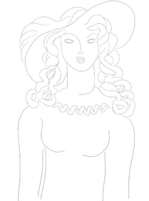 Henri Matisse, Apparition, Poesies de Stephane Mallarme, Limited Edition Lithograph