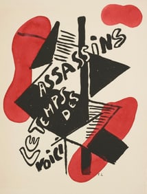 Fernand Leger, Composition (Saphire 24-38), Les Illuminations, Limited Edition Lithograph