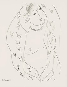 Henri Matisse, Serie L, var. 18 (Duthuit 9), Henri Matisse, Dessins, Themes et variations, Limited