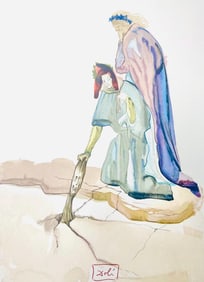 Salvador Dali, Holle XXXII (Michler/Lopsinger 1039-1138; Field 189-200), Die Gottliche Komodie,