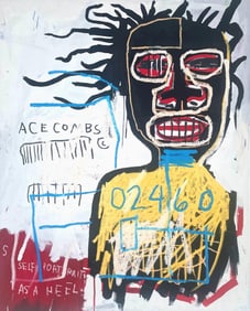 Jean-Michel Basquiat, Self-Portrait as a Heel, Official Edition Archival Pigment Print
