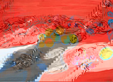 Raoul Dufy, Composition, Eaux-de-vie, Esprit de la fleur et du fruit, Limited Edition Lithograph