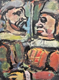Georges Rouault, Les Deux Tetus, Divertissement, Editions de la Revue Verve, Limited Edition