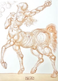 Salvador Dali, Holle XXV (Michler/Lopsinger 1039-1138; Field 189-200), Die Gottliche Komodie,