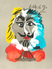 Pablo Picasso, Composition (Orozco 207-261), Vingt-Neuf Portraits Imaginaires, Limited Edition