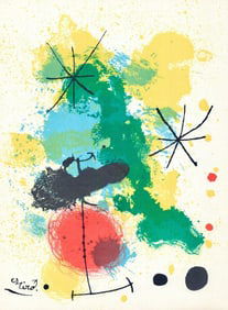 Joan Miro, Composition (Cramer 91; Mourlot 332), Prints from the Mourlot Press, Limited Edition