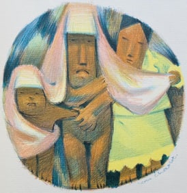 Jean Charlot, Composition, Limited Edition Lithograph