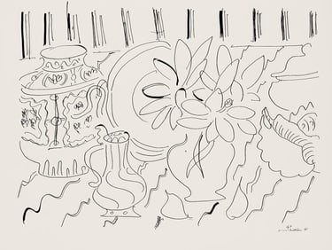 Henri Matisse, Serie G, var. 4 (Duthuit 9), Henri Matisse, Dessins, Themes et variations, Limited