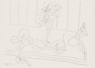 Henri Matisse, Serie M, var. 5 (Duthuit 9), Henri Matisse, Dessins, Themes et variations, Limited