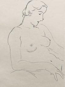 Henri Matisse, Composition (Dutel 3), Dessins de Henri-Matisse, Limited Edition Lithograph