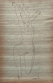 Henry Strater, Composition, 24 Drawings by Henry Strater, Limited Edition Lithograph