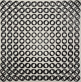 Victor Vasarely, Composition, Tiefenbilder, Limited Edition Heliogravure