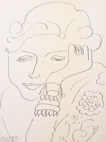 Henri Matisse, Madame Dorothy Parley, Portraits par Henri Matisse, Limited Edition Heliogravure
