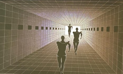 Victor Vasarely, Composition, Graphismes I, Limited Edition Heliogravure