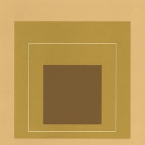 Josef Albers, Homage to the Square, Josef Albers: White Line Squares, Limited Edition Lithograph