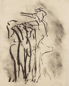 Willem de Kooning, Composition, Poems, Limited Edition Lithograph