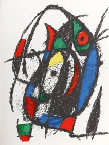 Joan Miro, Composition, (Cramer 198; Mourlot 1040), Joan Miro Lithographs, Limited Edition
