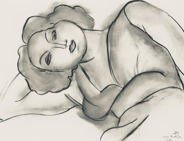 Henri Matisse, Serie D, var. 1 (Duthuit 9), Henri Matisse, Dessins, Themes et variations, Limited