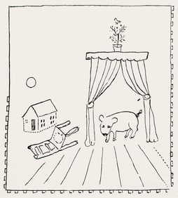 Marc Chagall, Composition, Suite Provinciale avec 92 dessins inedits de Marc Chagall, Limited