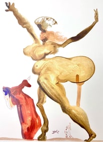 Salvador Dali, Holle XXXIII (Michler/Lopsinger 1039-1138; Field 189-200), Die Gottliche Komodie,