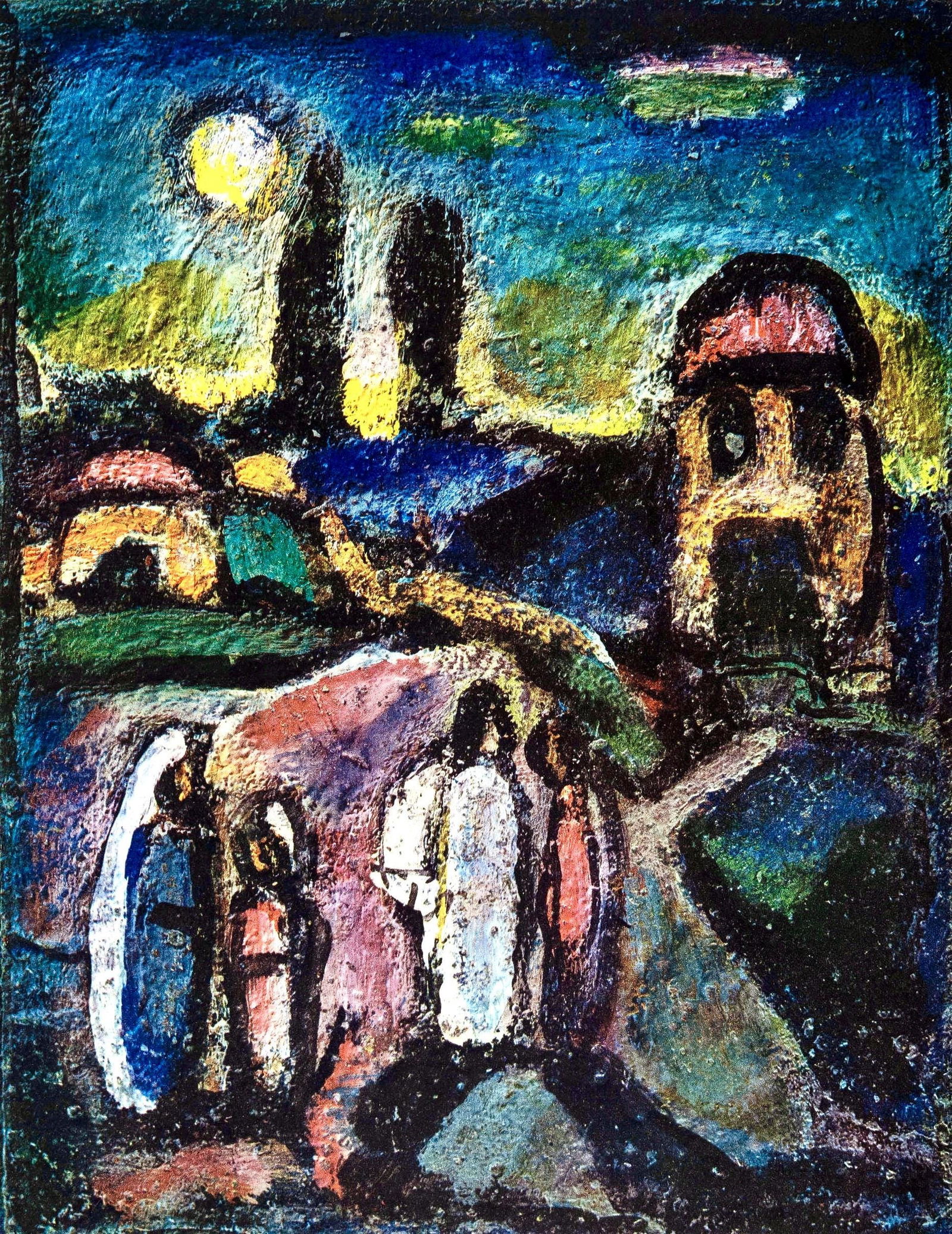 Georges Rouault, Pastorale Chretienne, Stella Vespertina, Limited Edition Heliogravure (1 of 4)