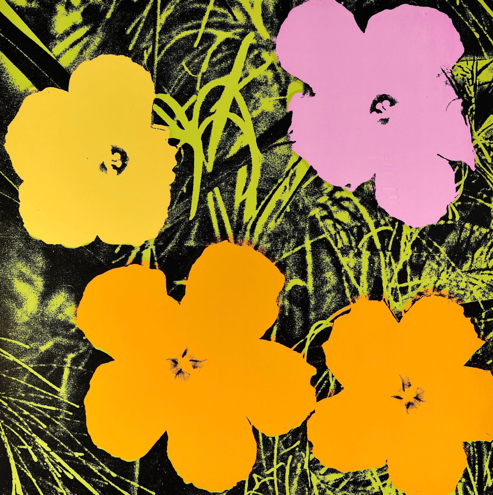 Andy Warhol, Flowers, no67, Official Edition, Sunday B. Morning, Silkscreen (1 of 4)