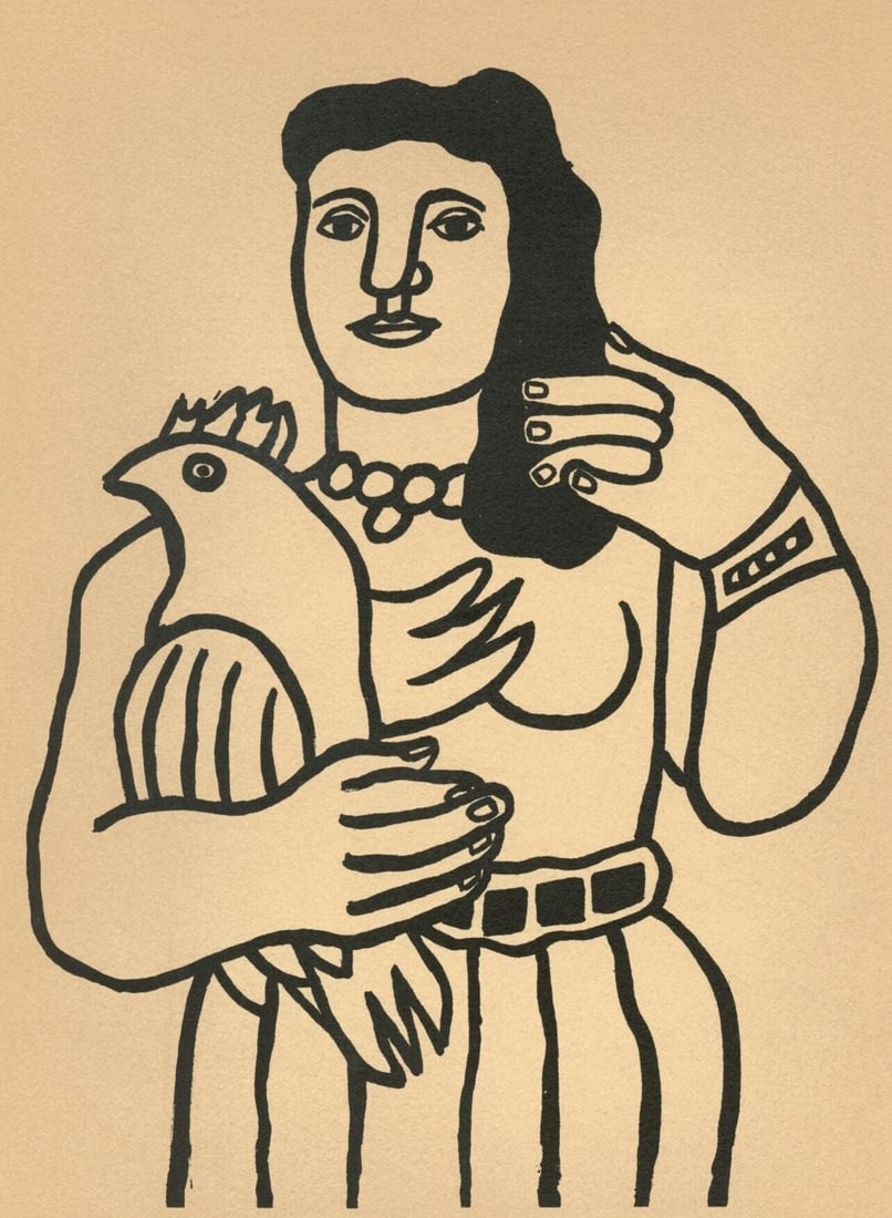 Fernand Leger, Composition, Mon ami Leger, Limited Edition Lithograph (1 of 4)