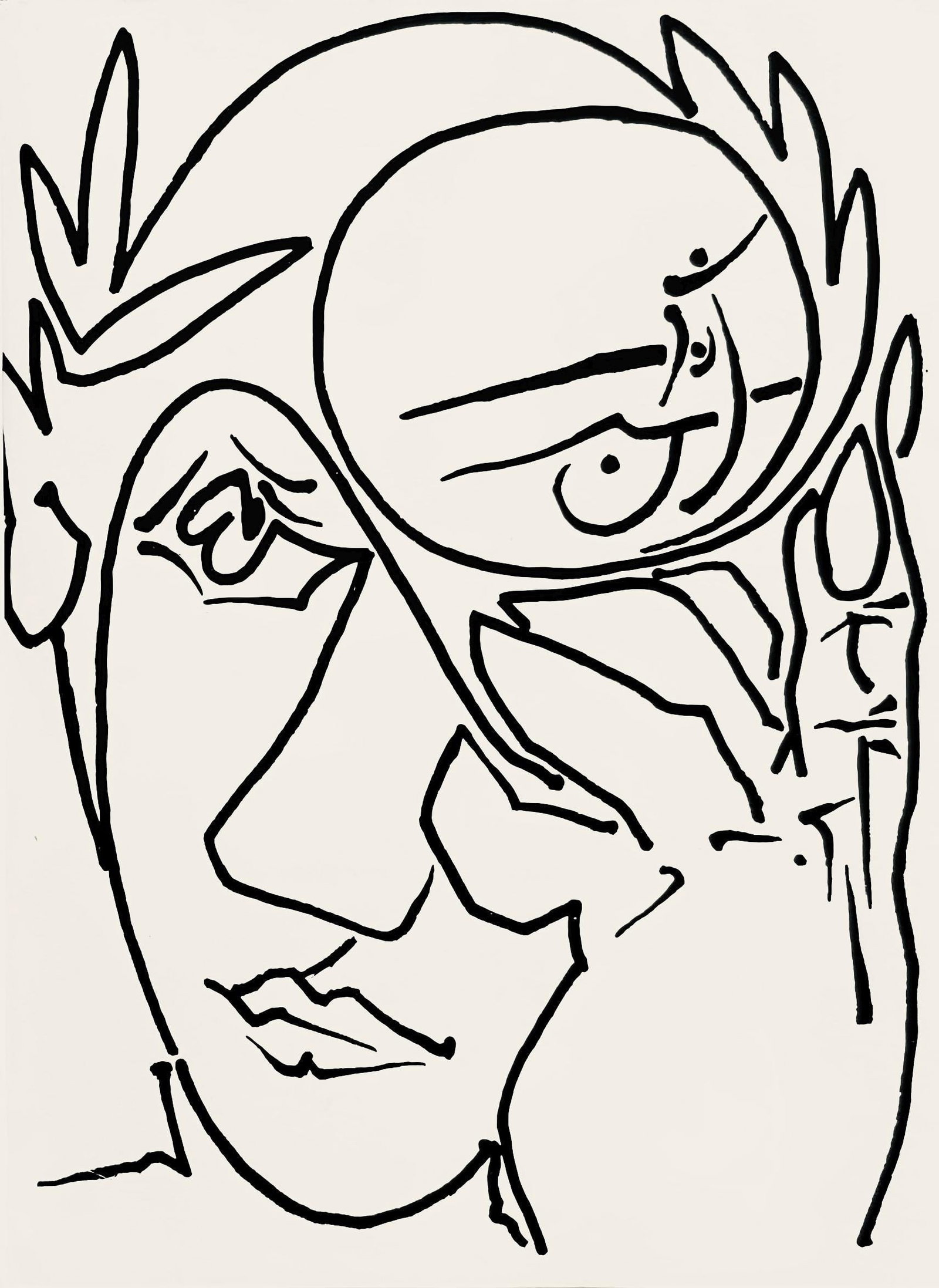 Francoise Gilot, Composition, Pouvoir tout dire, poemes, illustres par Francoise Gilot, Limited (1 of 4)