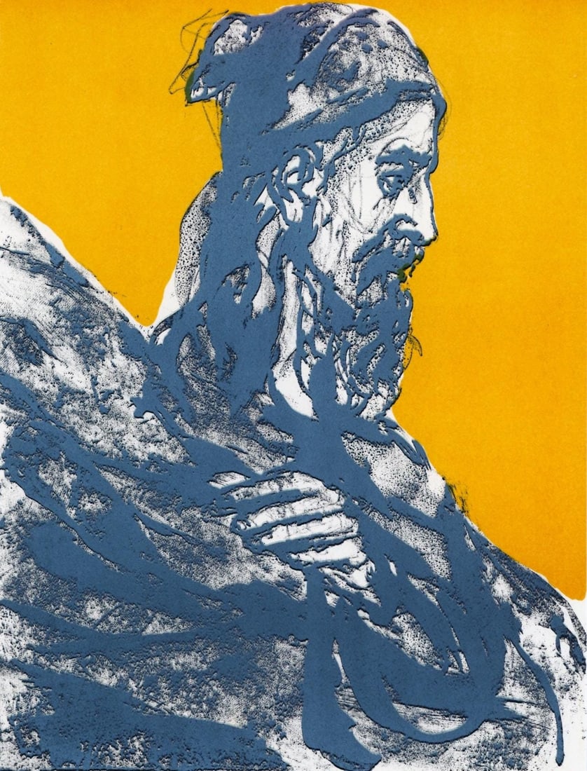 Walter Spitzer, Composition, L'Odyssee, Limited Edition Lithograph (1 of 4)