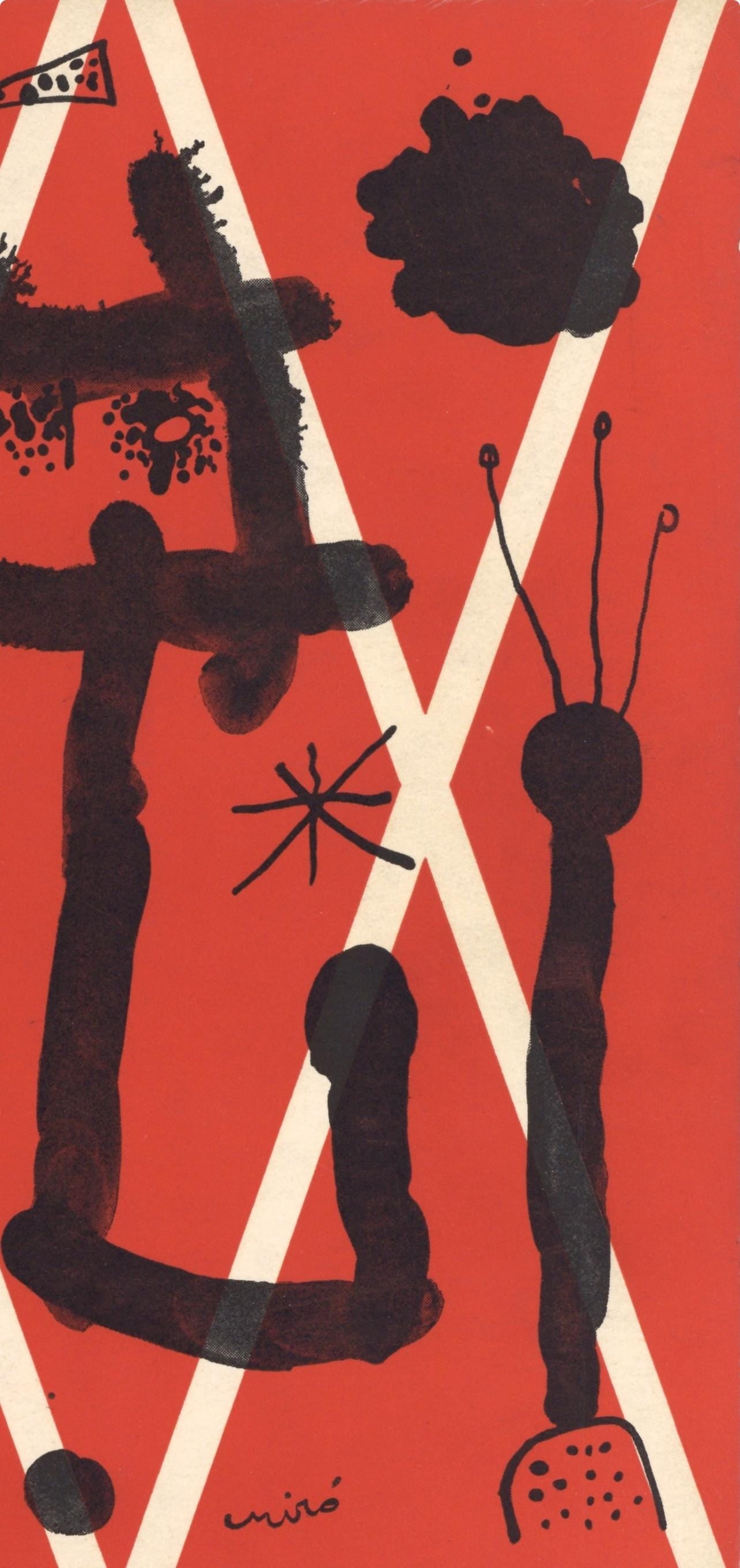 Joan Miro, Composition, XXe siecle, Limited Edition Lithograph - 4