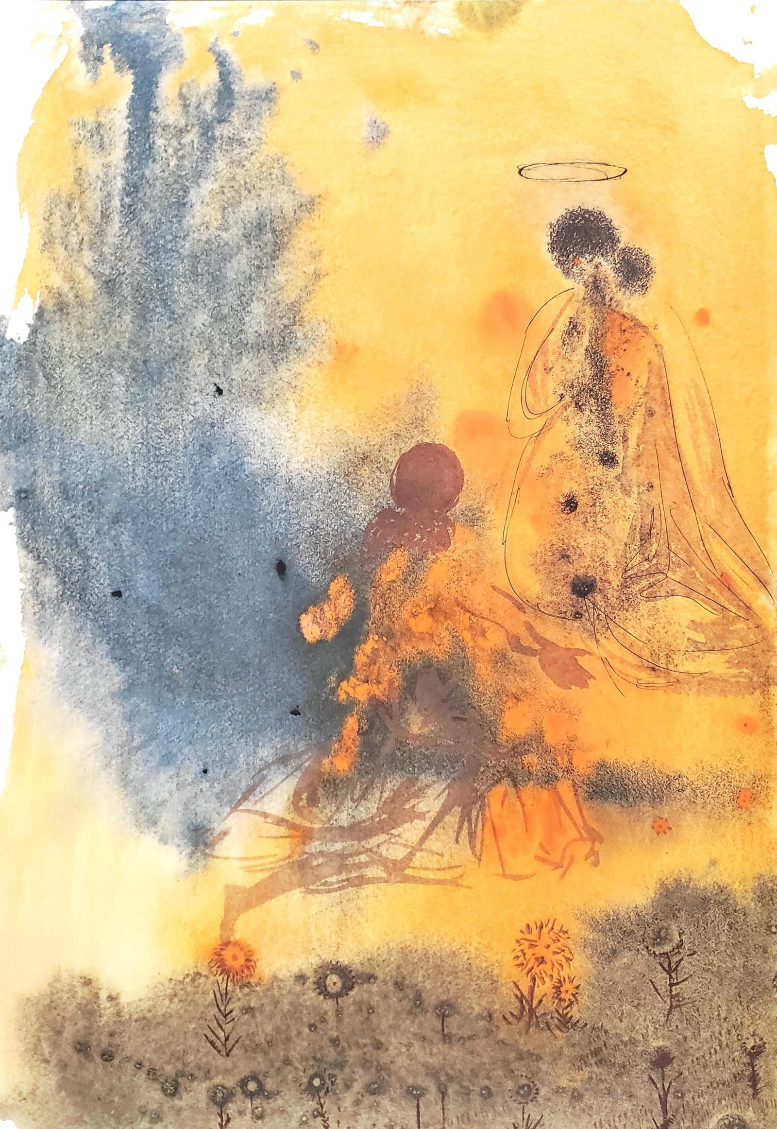 Salvador Dali, Composition (Michler/Lopsinger 1600; Field 69-3), Biblia Sacra, Limited Edition (1 of 4)