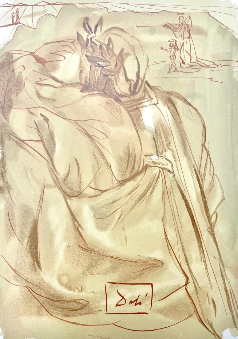 Salvador Dali, Fegefeuer XXX (Michler/Lopsinger 1039-1138; Field 189-200), Die Gottliche Komodie, (1 of 4)