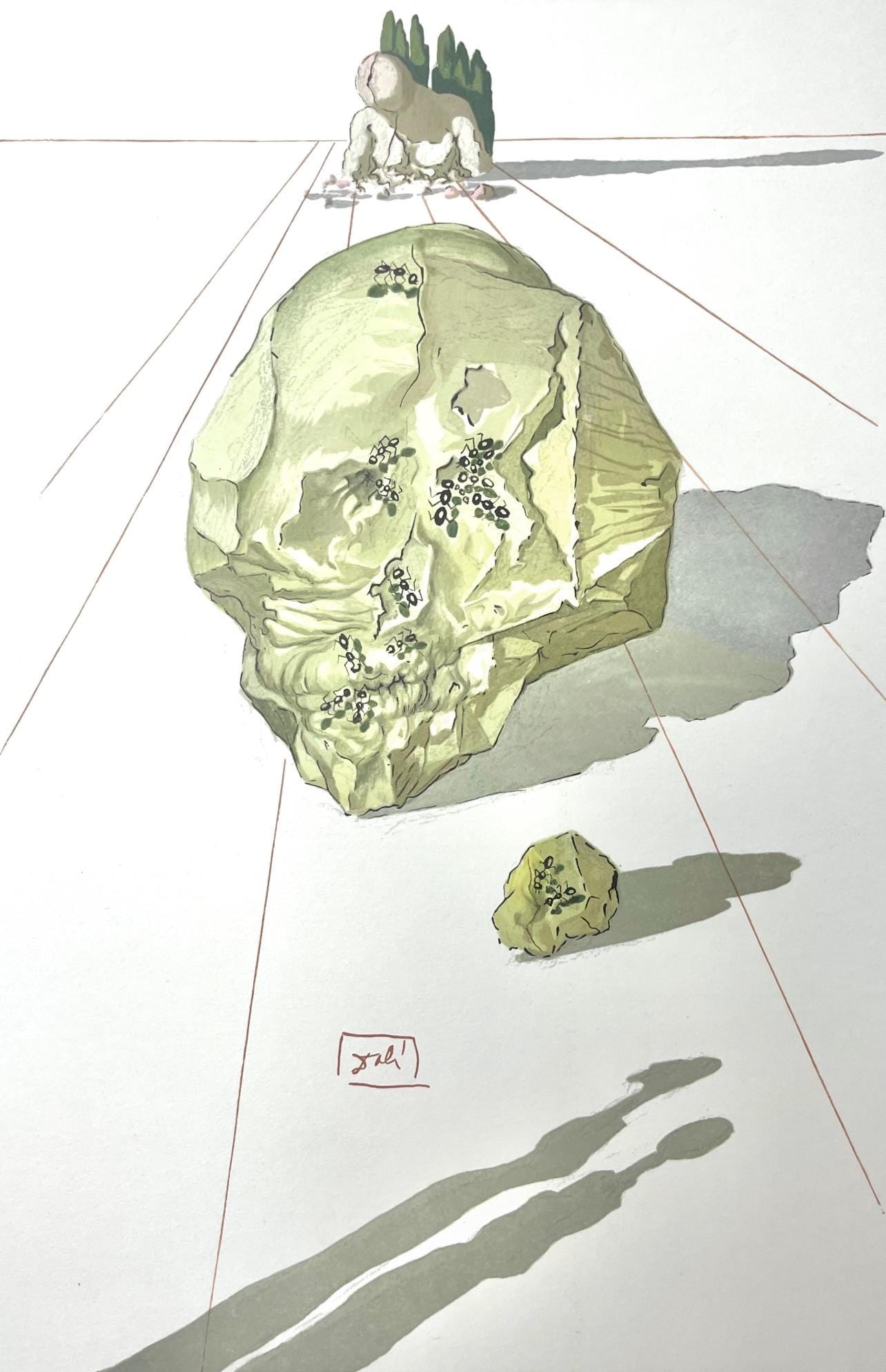 Salvador Dali, Holle XXIII (Michler/Lopsinger 1039-1138; Field 189-200), Die Gottliche Komodie, (1 of 4)