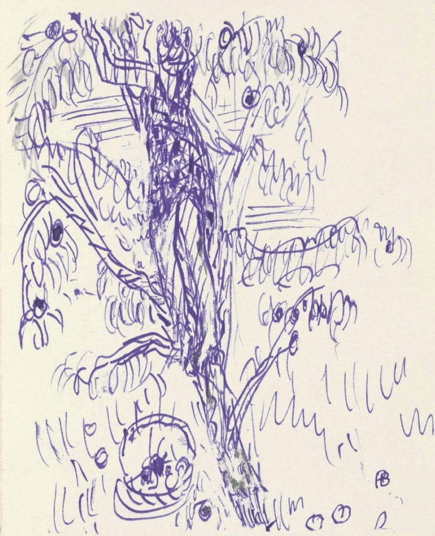 Pierre Bonnard, Composition (Terrasse 54), Pierre Bonnard Correspondences, Limited Edition (1 of 4)