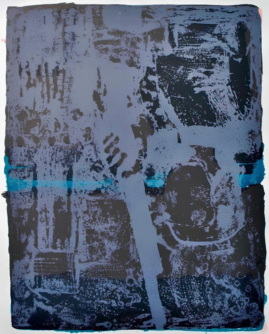 Paul Guiramand, Composition, Œuvres completes d'Albert Camus, Limited Edition Lithograph (1 of 4)