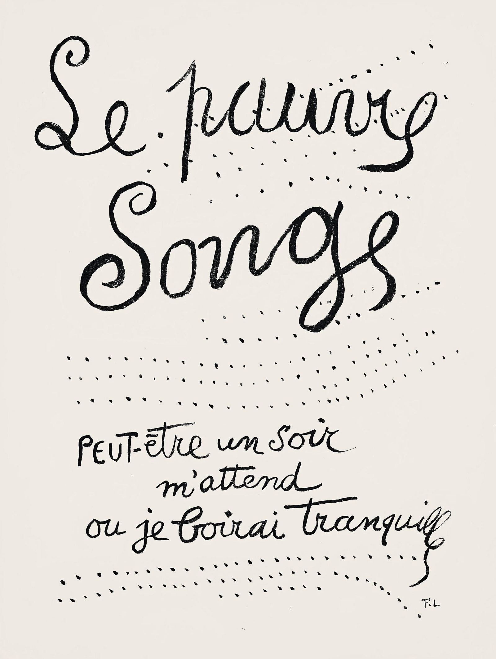 Fernand Leger, Composition (Saphire 24-38), Les Illuminations, Limited Edition Lithograph (1 of 4)