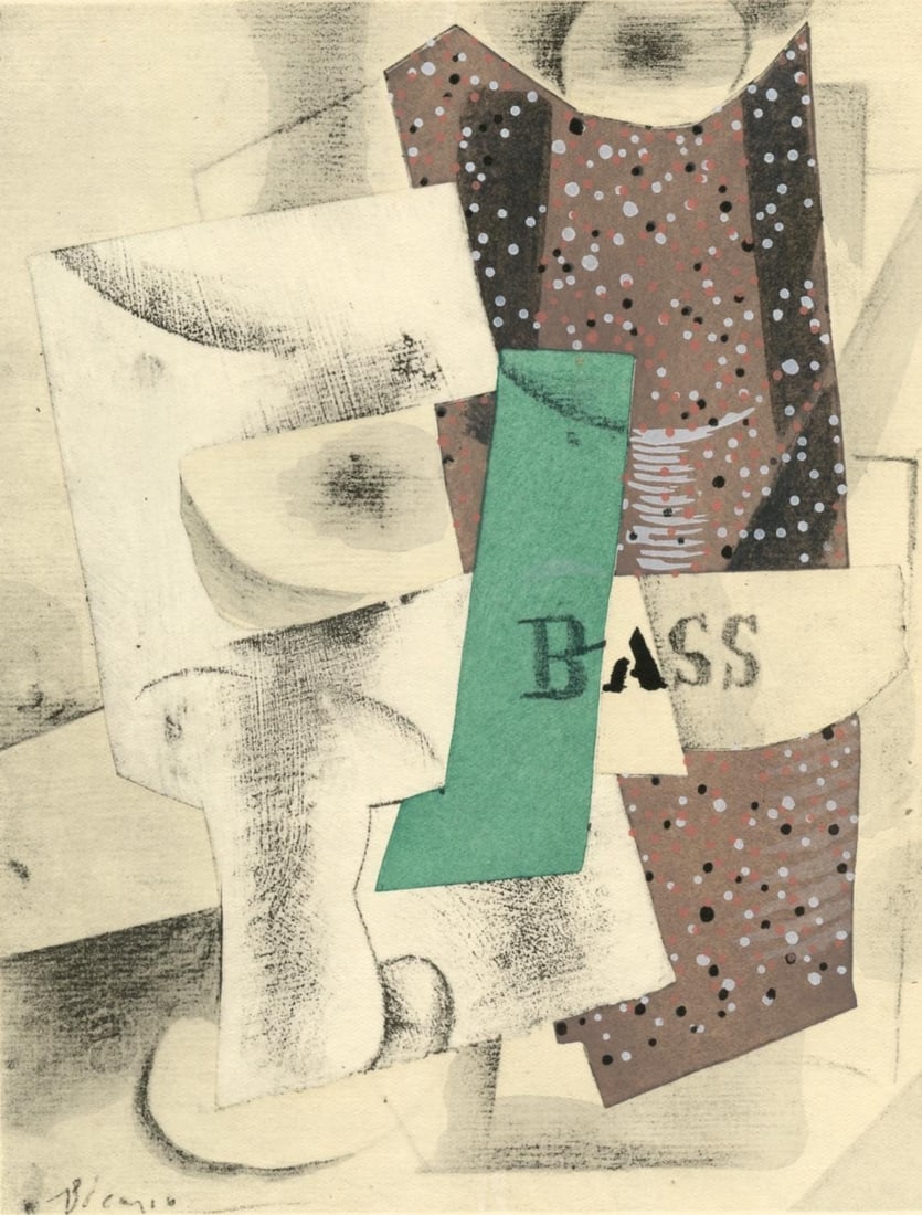 Pablo Picasso, Composition, L'Art Cubiste, Theories et Realistions, Limited Edition Lithograph (1 of 4)