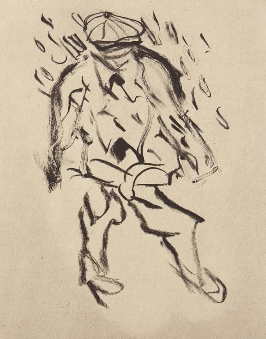 Willem de Kooning, Composition, Poems, Limited Edition Lithograph (1 of 4)