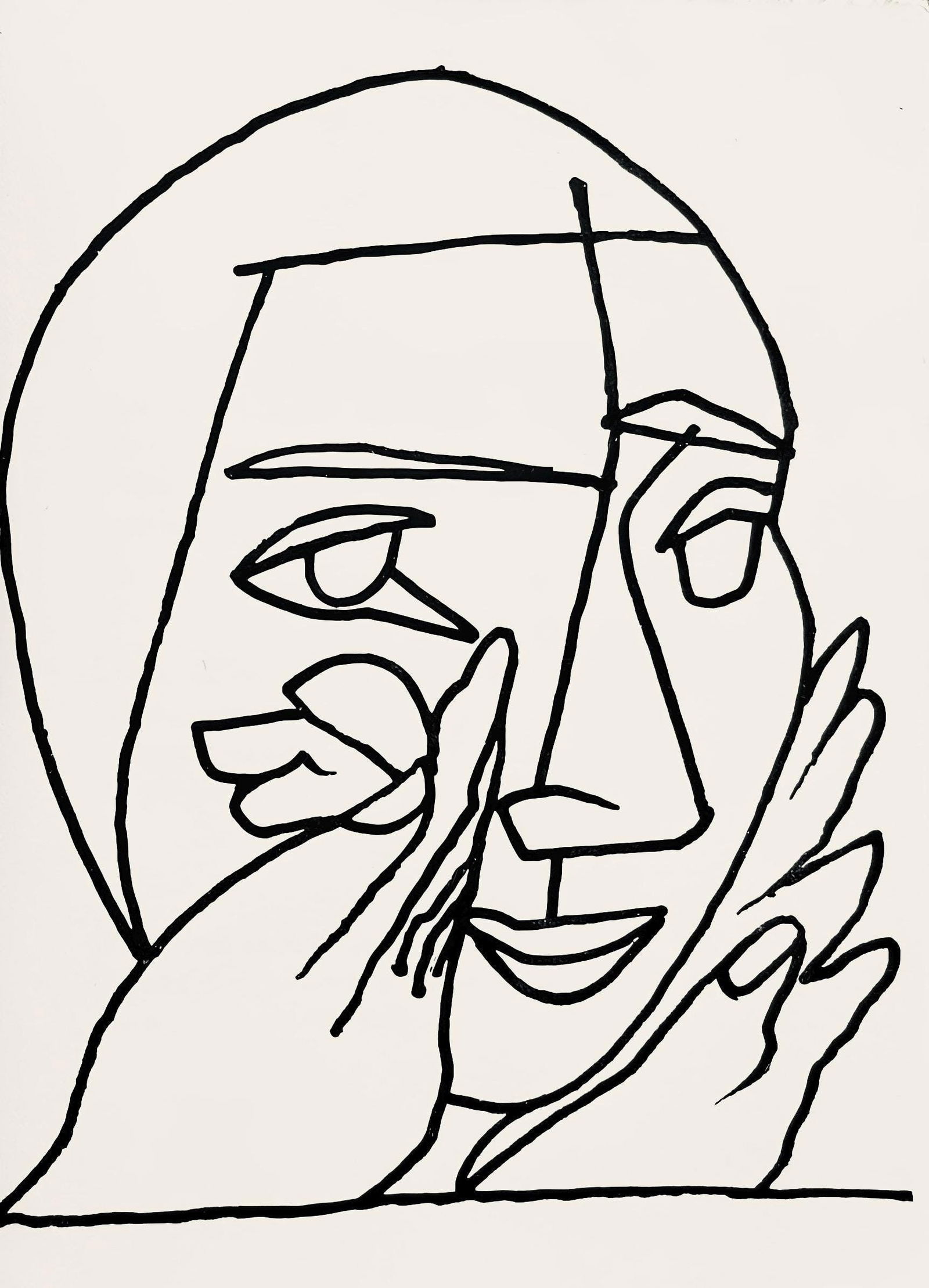 Francoise Gilot, Composition, Pouvoir tout dire, poemes, illustres par Francoise Gilot, Limited (1 of 4)