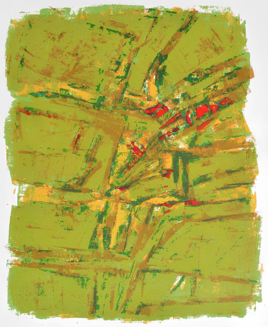 Orlando Pelayo, Composition, Œuvres completes d'Albert Camus, Limited Edition Lithograph (1 of 4)