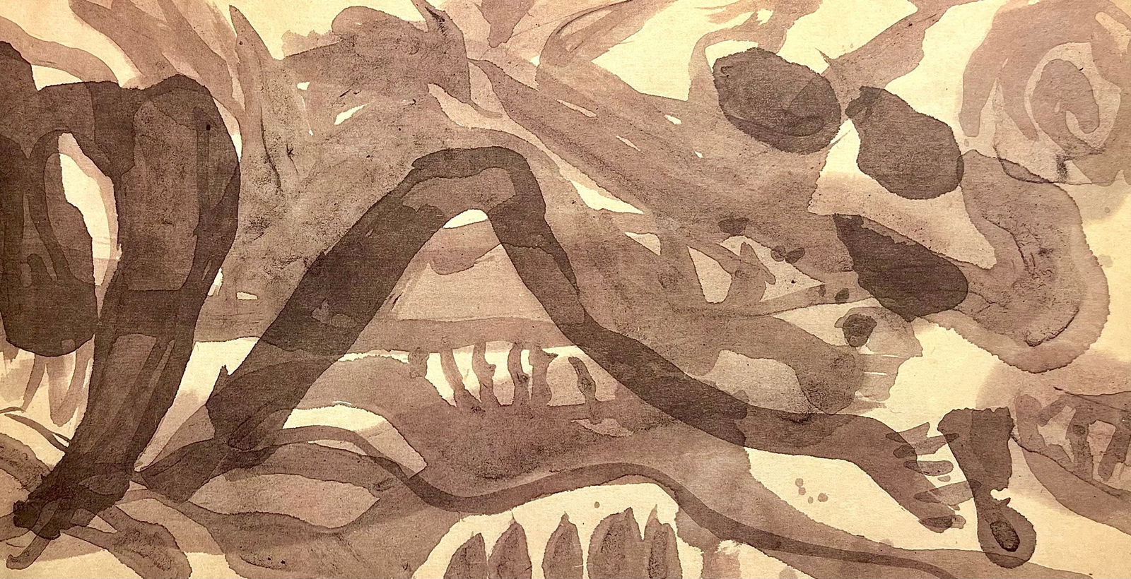 Jackson Pollock, Composition, Jackson Pollock, The Last Sketchbook, Limited Edition Lithograph (1 of 4)