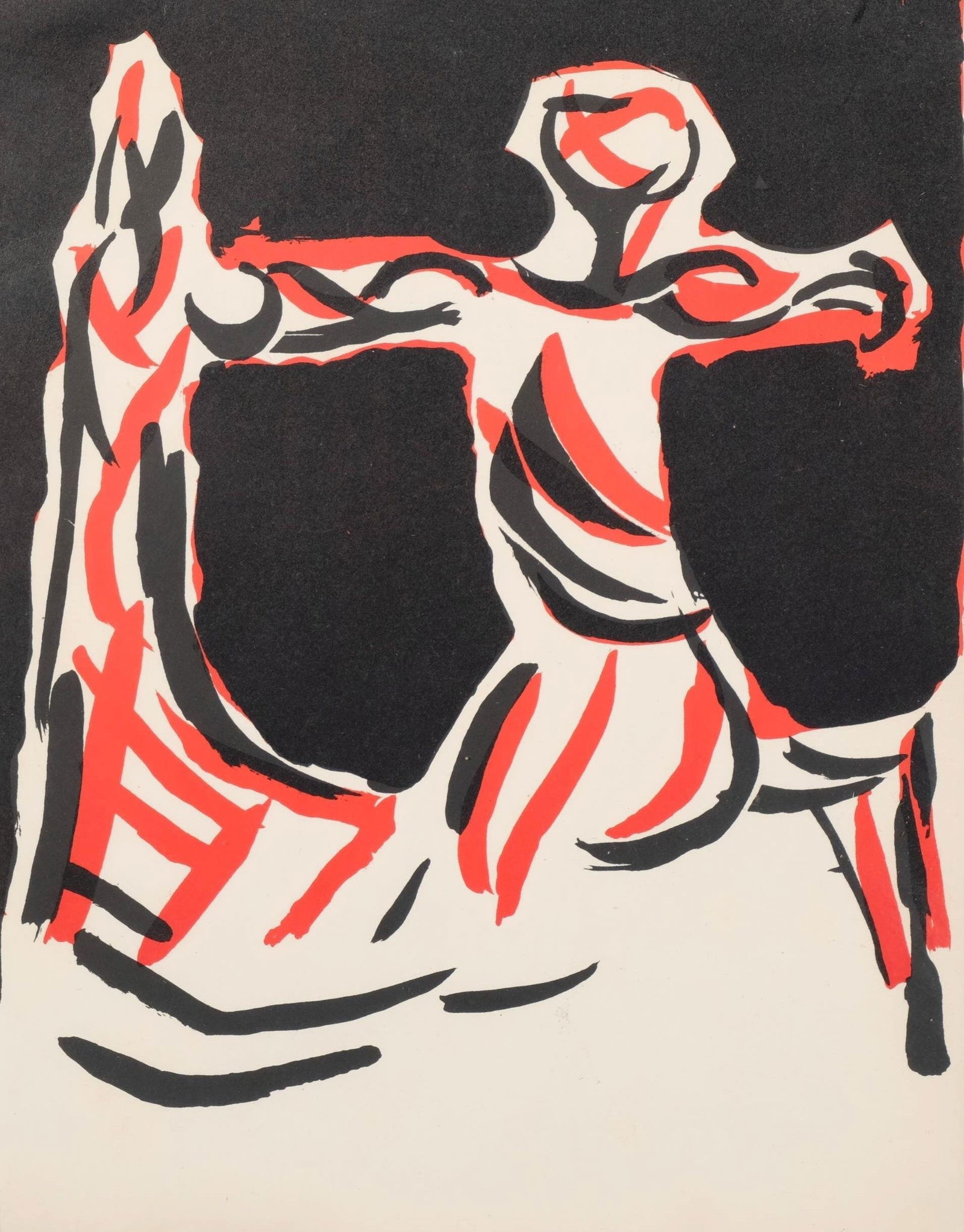 Marino Marini, Cavalier, XXe siecle, Limited Edition Lithograph (1 of 4)