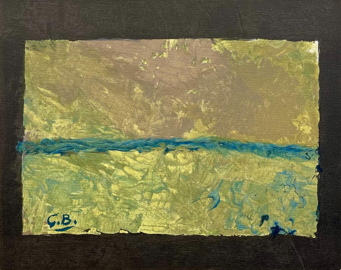 Georges Braque, Les champs, Varengeville, Limited Edition Lithograph (1 of 4)